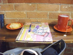 I'd forgotten about the cookie. I think it was pumpkin. 