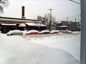 Obligatory snow picture