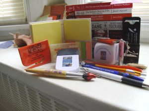 The requisite photo of swag